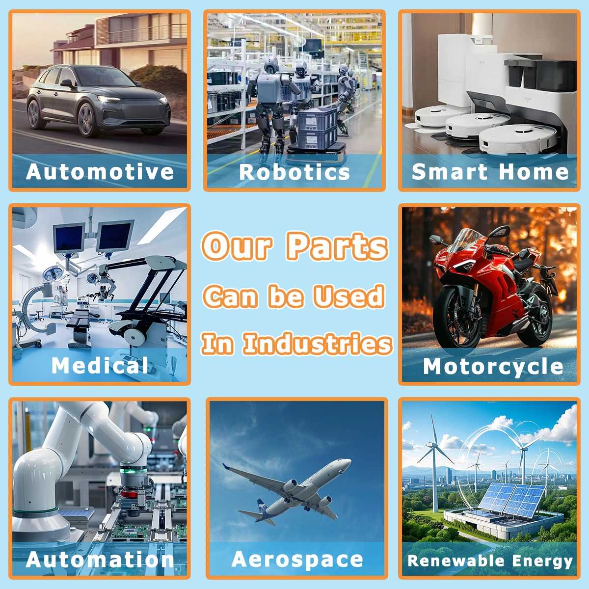 CNC Robotics Parts